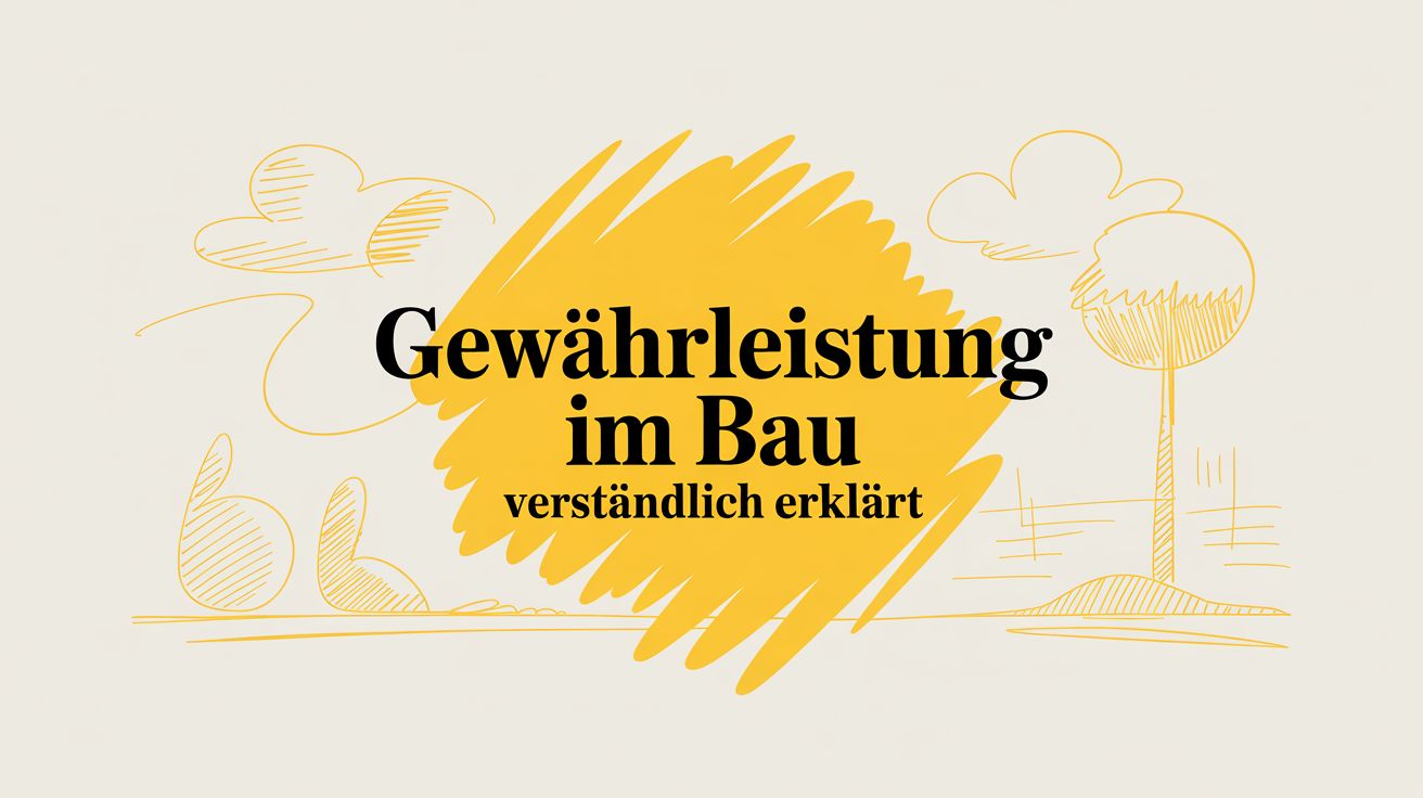 Gewährleistung im Bau verständlich erklärt