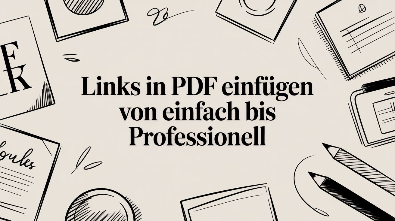 Links in PDF einfügen von einfach bis professionell
