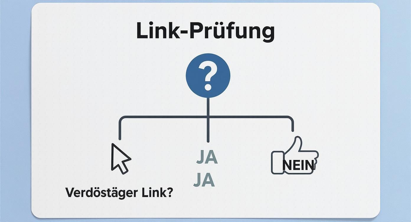 Infographic about safe link checker