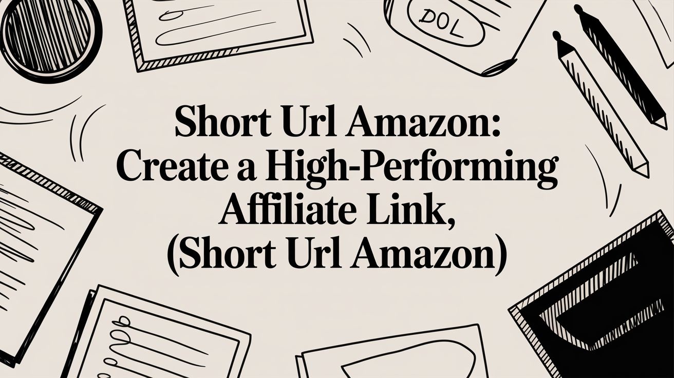 Short url amazon: So erstellen Sie einen hochwirksamen Affiliate-Link