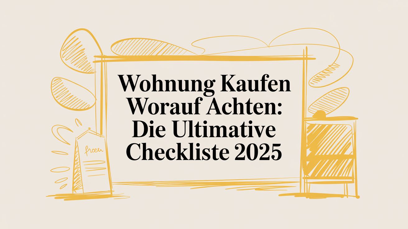 Wohnung kaufen worauf achten: Die ultimative Checkliste 2025