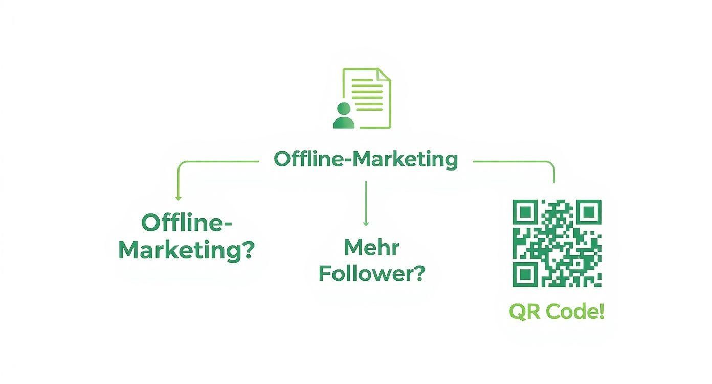 Infographic about qr code für instagram erstellen