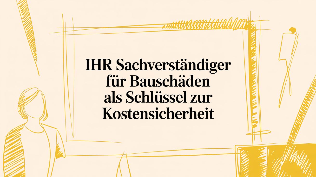 Ihr Sachverständiger für Bauschäden als Schlüssel zur Kostensicherheit