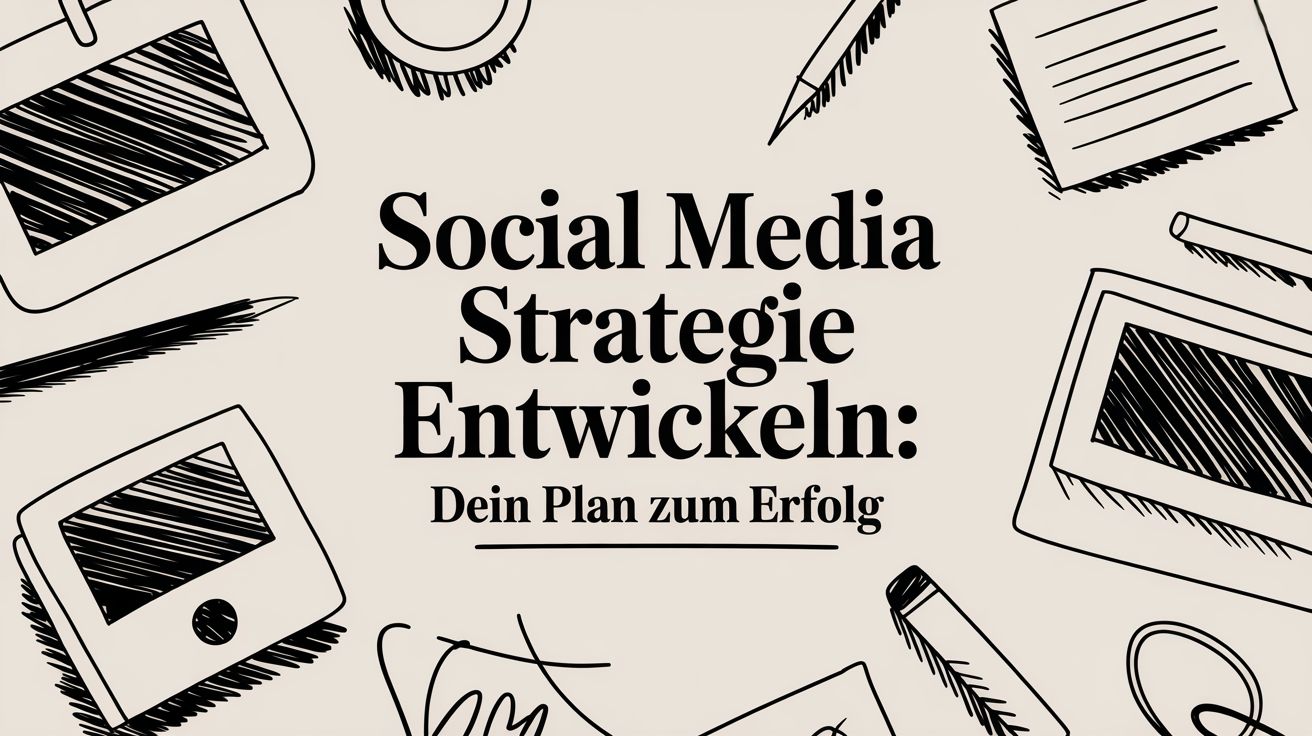social media strategie entwickeln: Dein Plan zum Erfolg