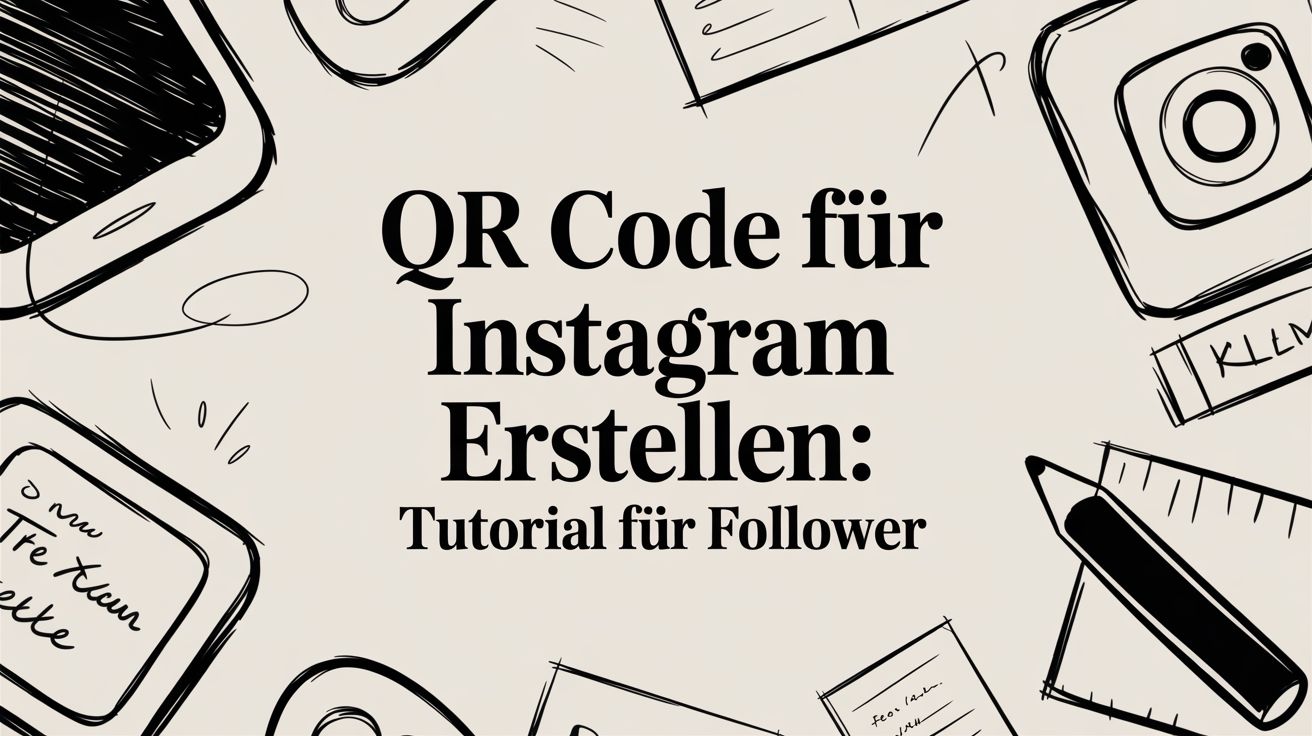 qr code für instagram erstellen: Tutorial für Follower
