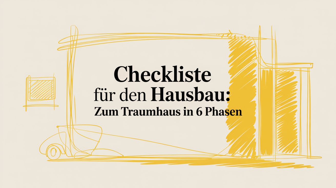 checkliste für den hausbau: Zum Traumhaus in 6 Phasen