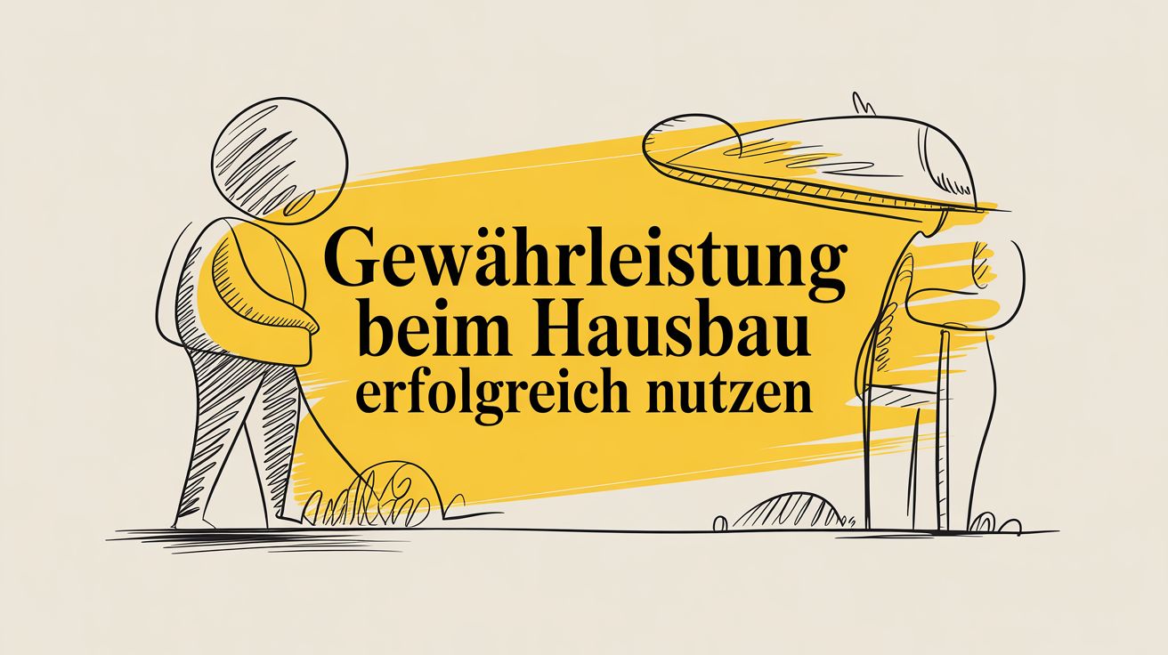 Gewährleistung beim Hausbau erfolgreich nutzen