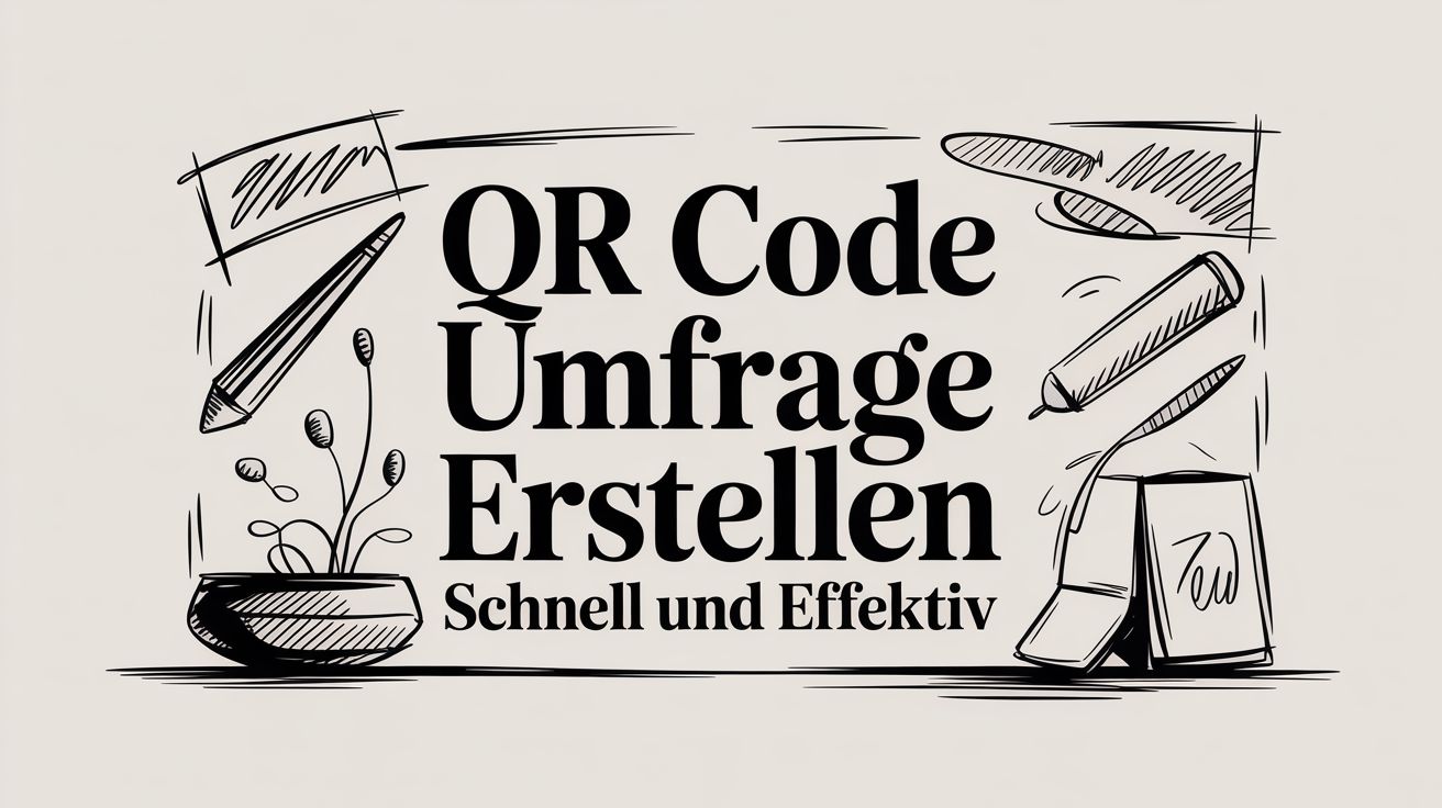 QR code umfrage erstellen schnell und effektiv