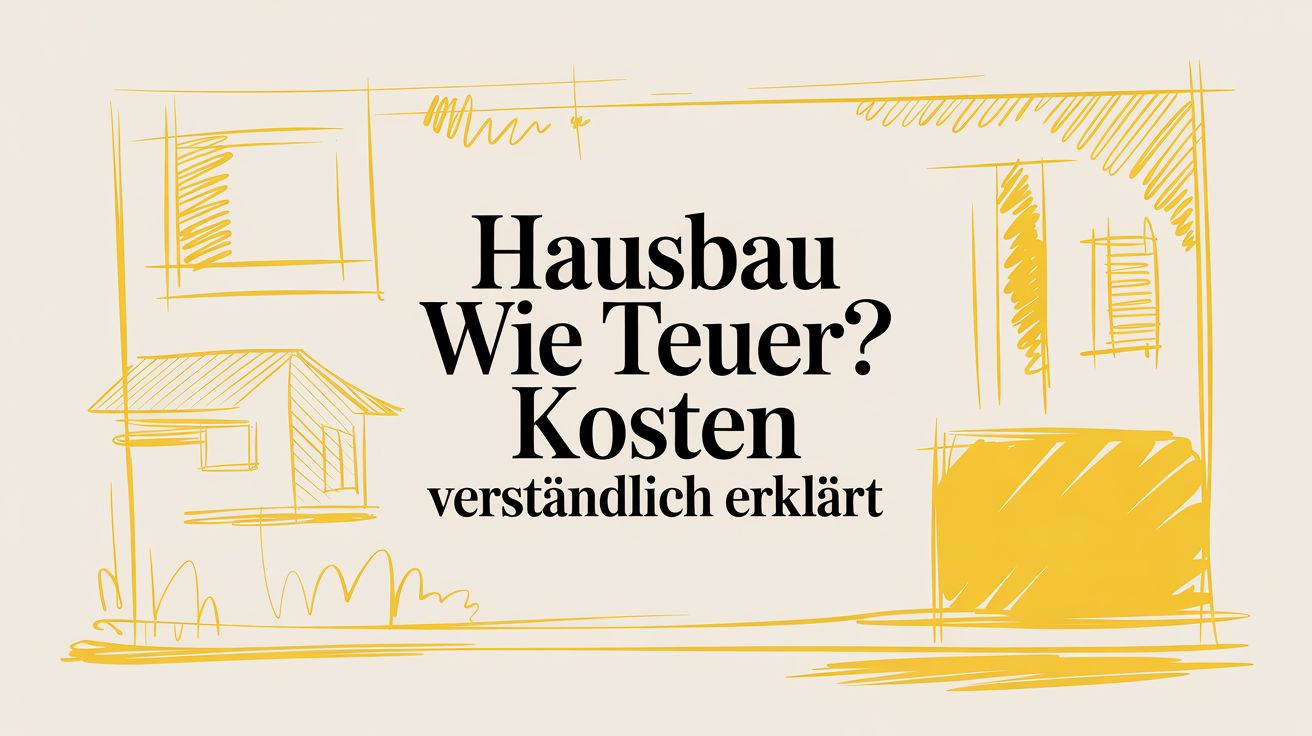 Hausbau wie teuer? Kosten verständlich erklärt
