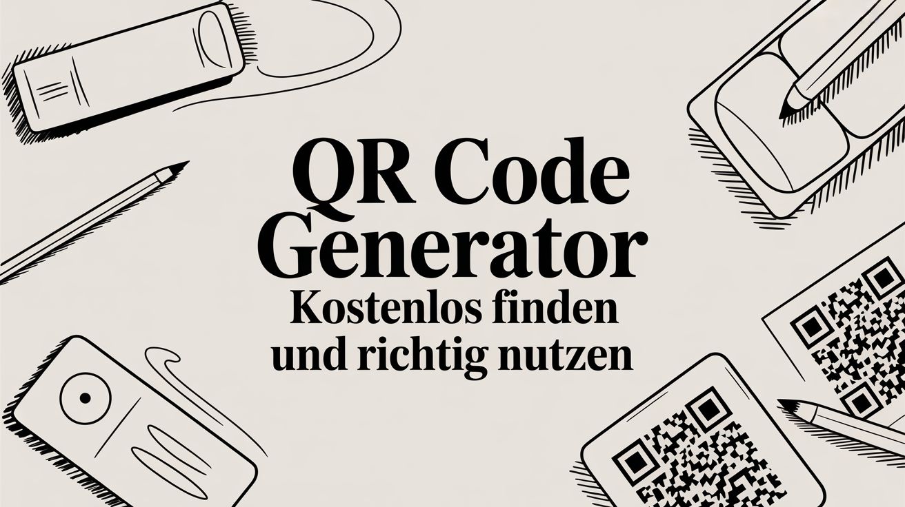 QR code generator kostenlos finden und richtig nutzen