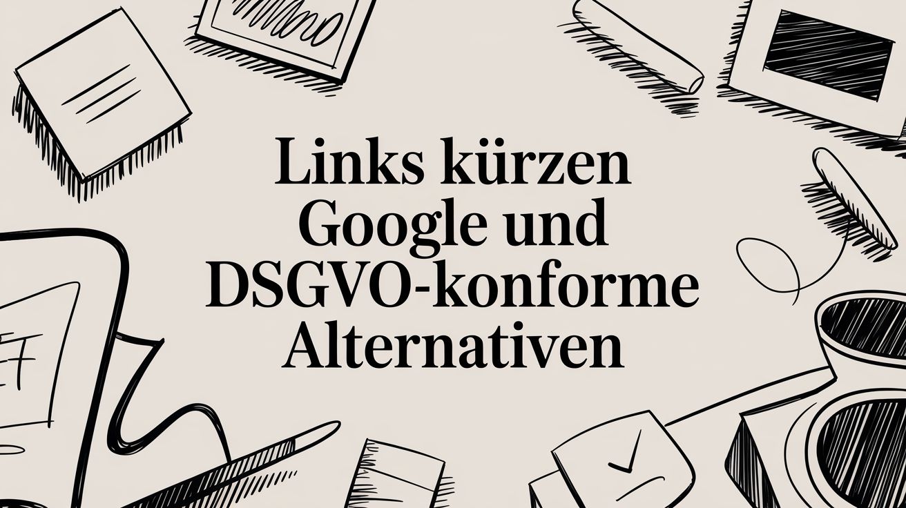 Links kürzen Google und DSGVO-konforme Alternativen
