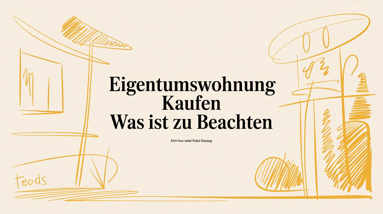 Eigentumswohnung kaufen was ist zu beachten