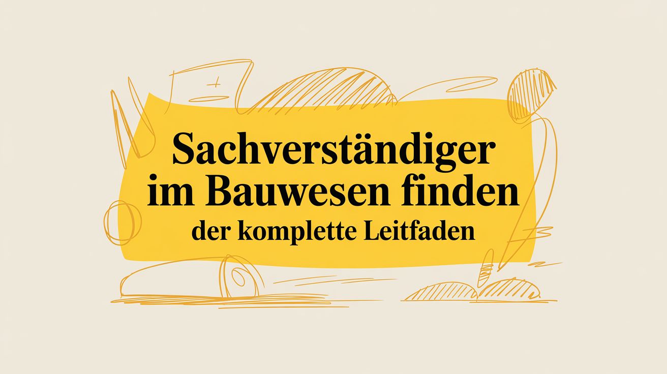 Sachverständiger im Bauwesen finden Der komplette Leitfaden