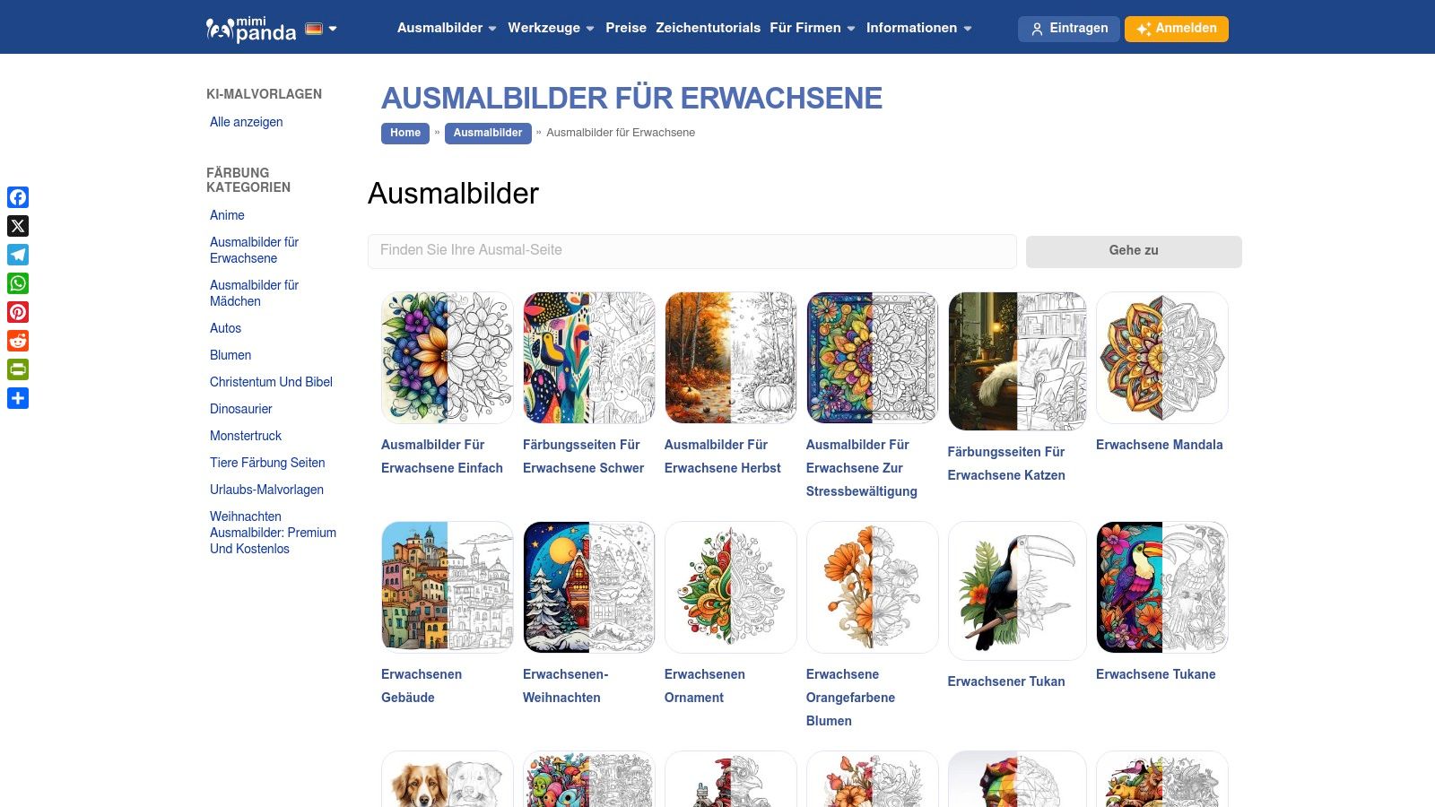 Mimi‑Panda.com (deutsche Sektion)