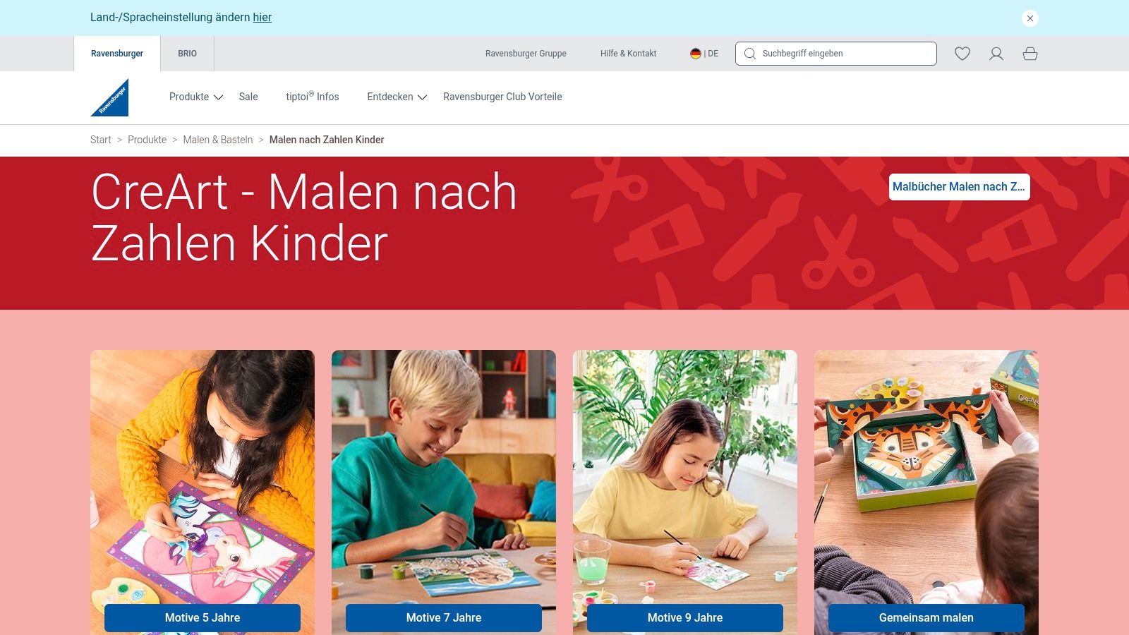 Ravensburger – CreArt (offizieller Shop)