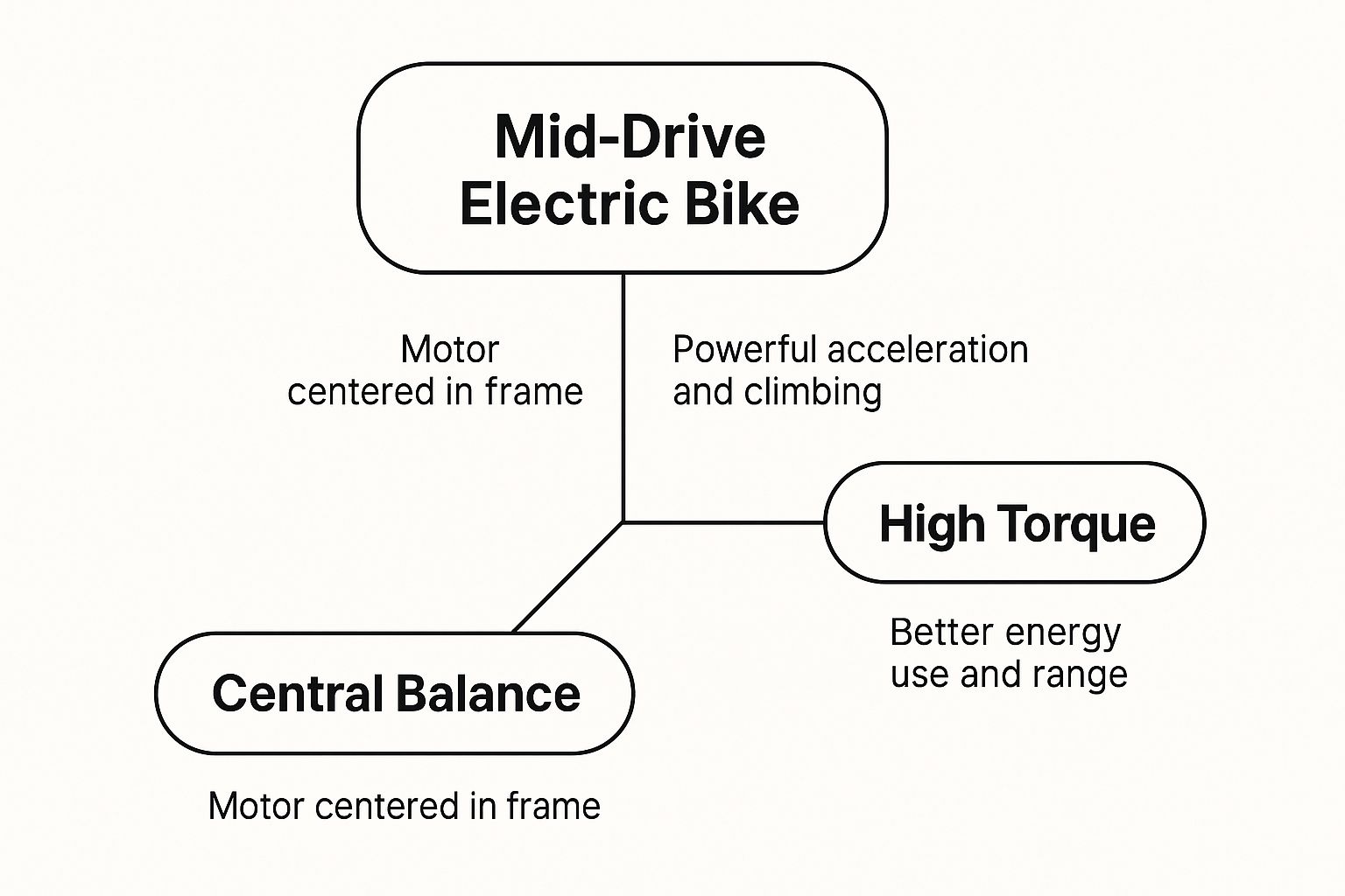 Infographic about best mid drive electric bike
