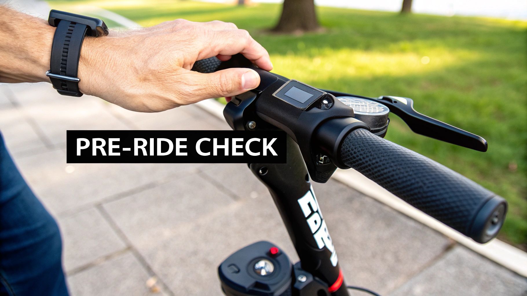 Conduct Pre-Ride Safety Inspections