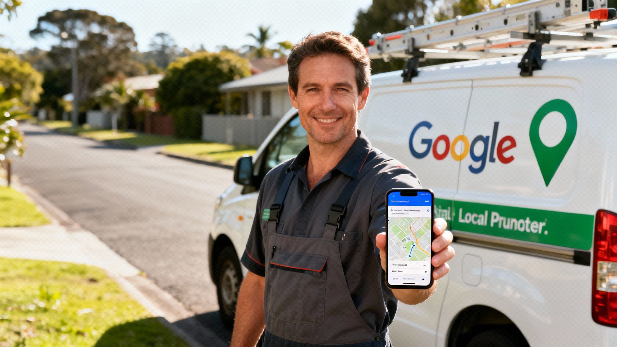 A team of professionals collaborating on a search optimisation strategy in a modern office.