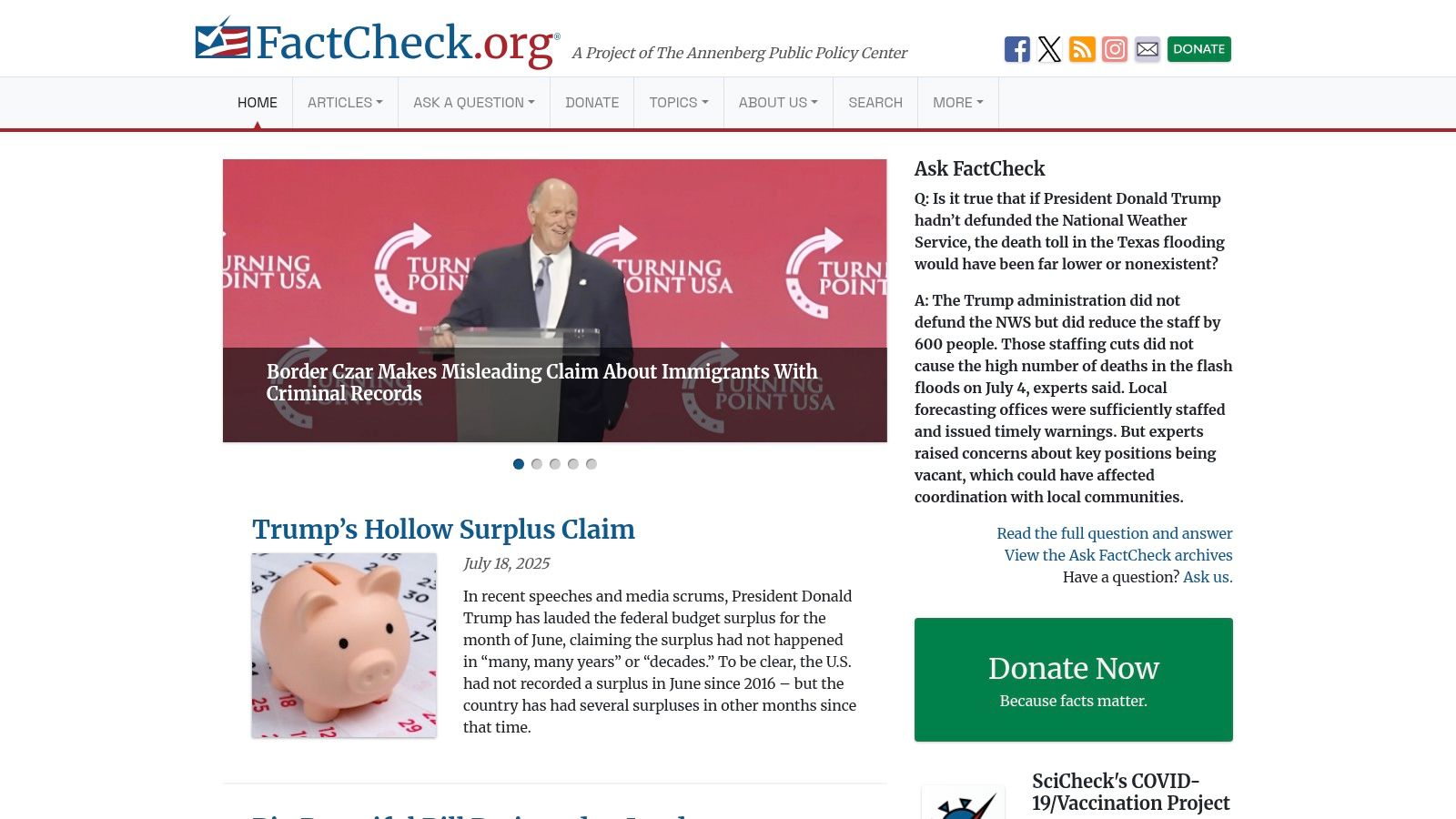 FactCheck.org