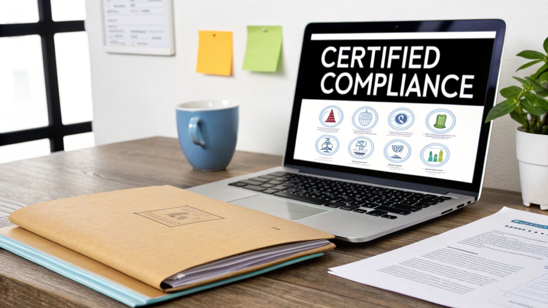 A certified worker dismantling a computer in a clean, professional recycling facility
