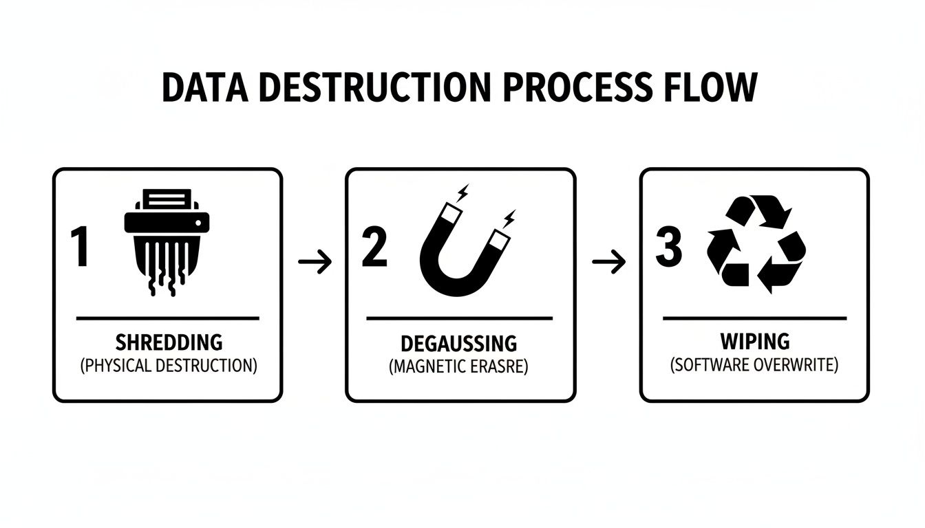 Your Guide to a Hard Drive Destruction Certificate