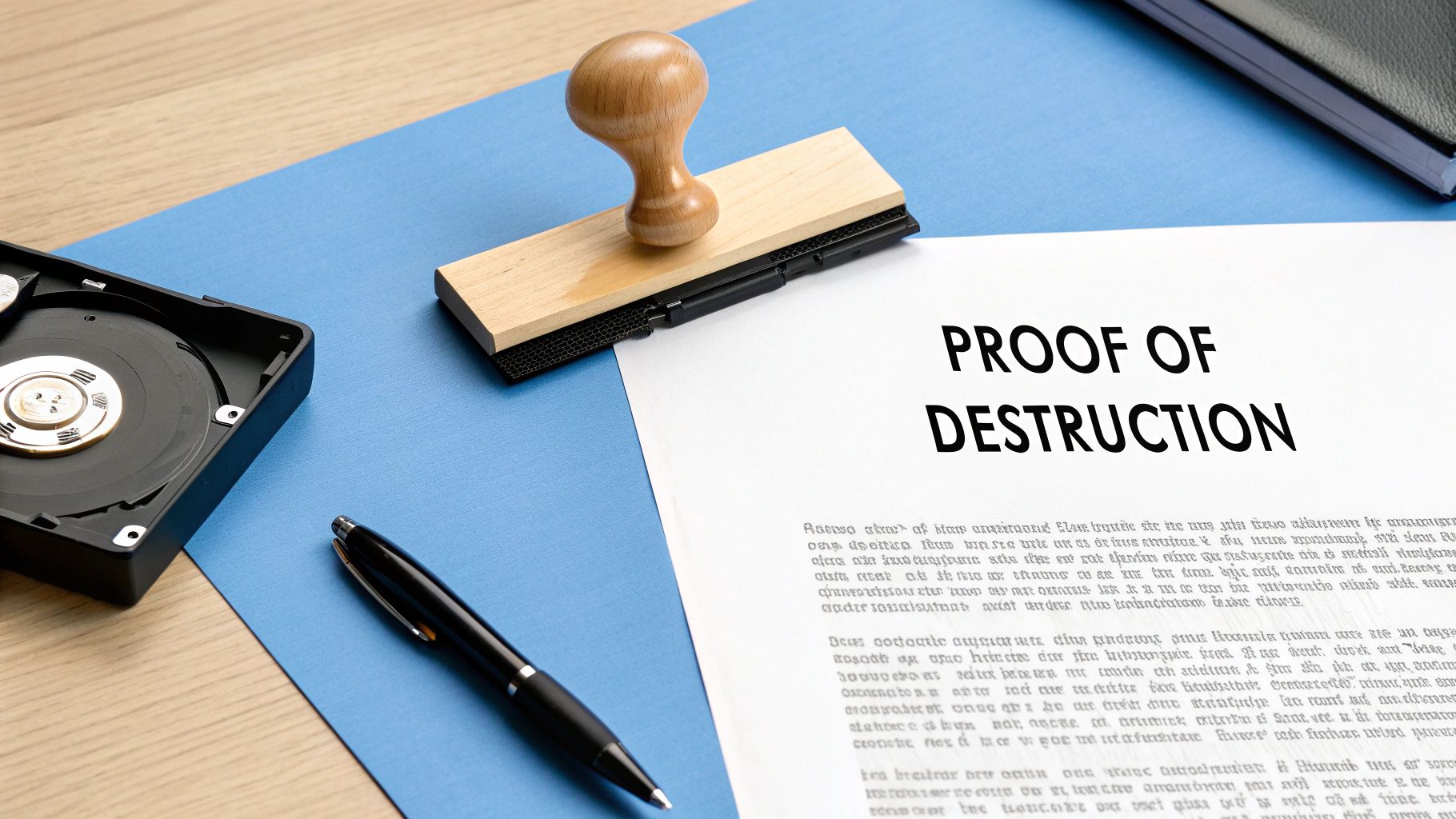 Your Guide to a Hard Drive Certificate of Destruction, Green Atlanta 404-666-4633 Commercial Services