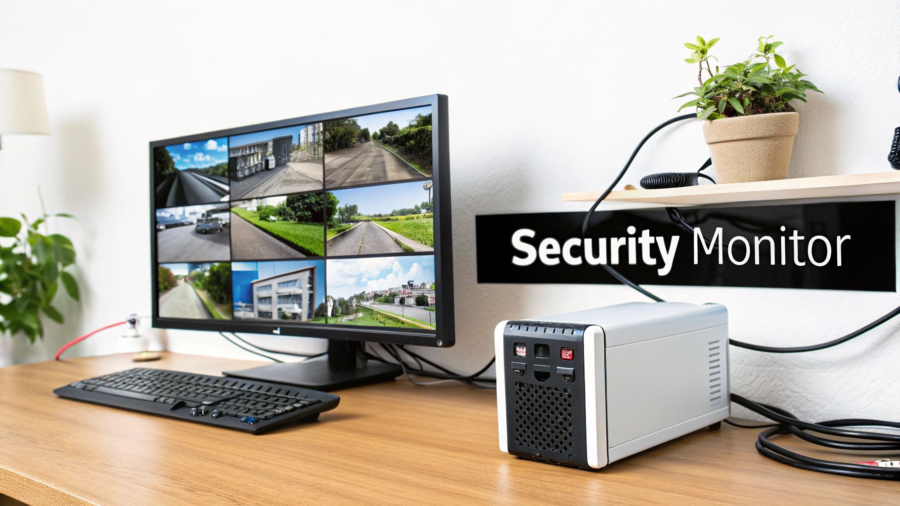 Dedicated Security System Monitor