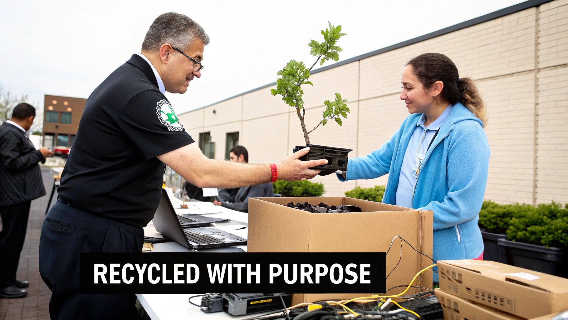 Recycling That Restores: Secure Electronics Recycling in Marietta with a Dual Impact, Green Atlanta 404-666-4633 Commercial Services