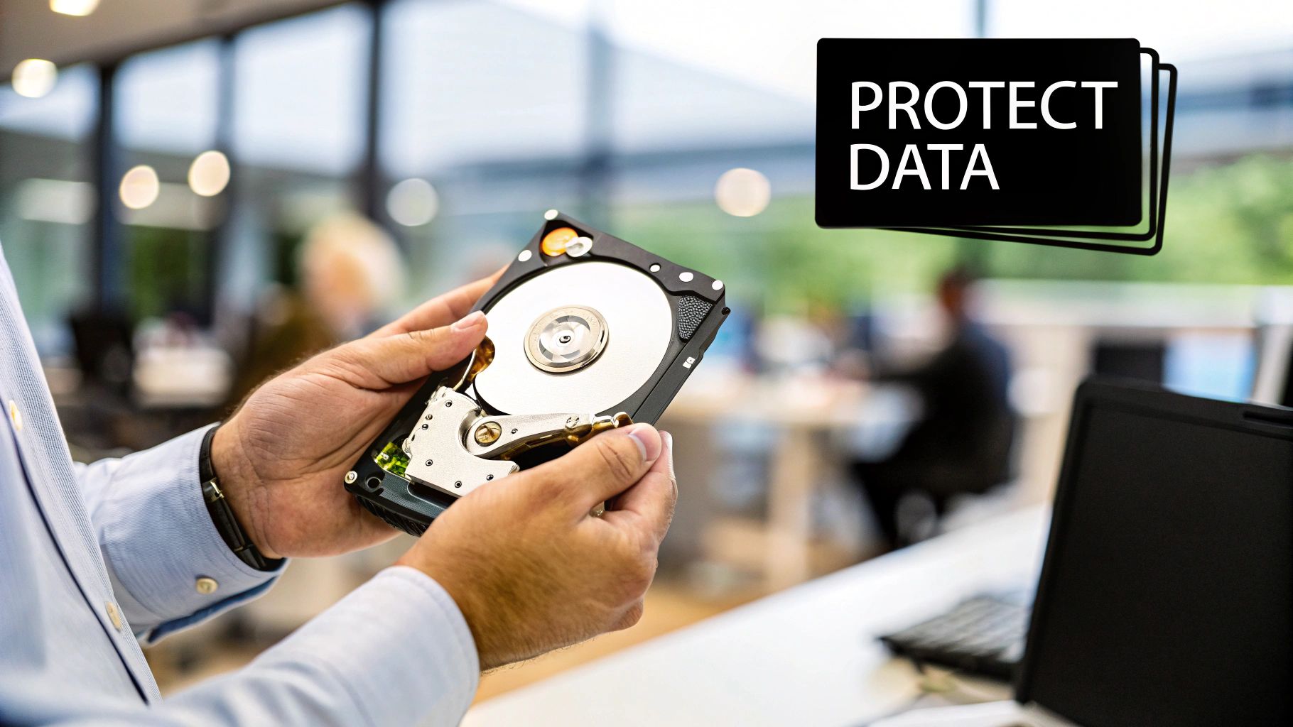How to Erase a Hard Drive Securely for Your Business