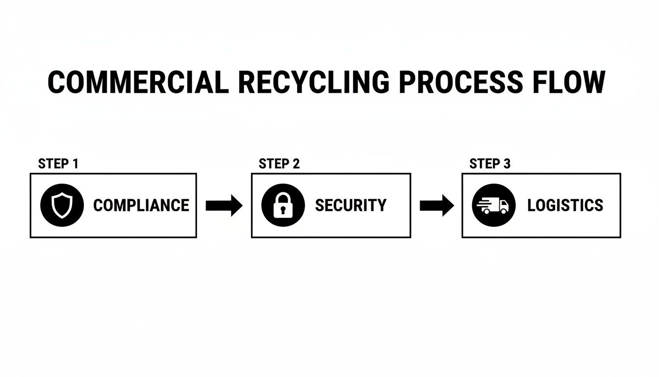 Secure Electronics Recycling Services for Businesses in Georgia