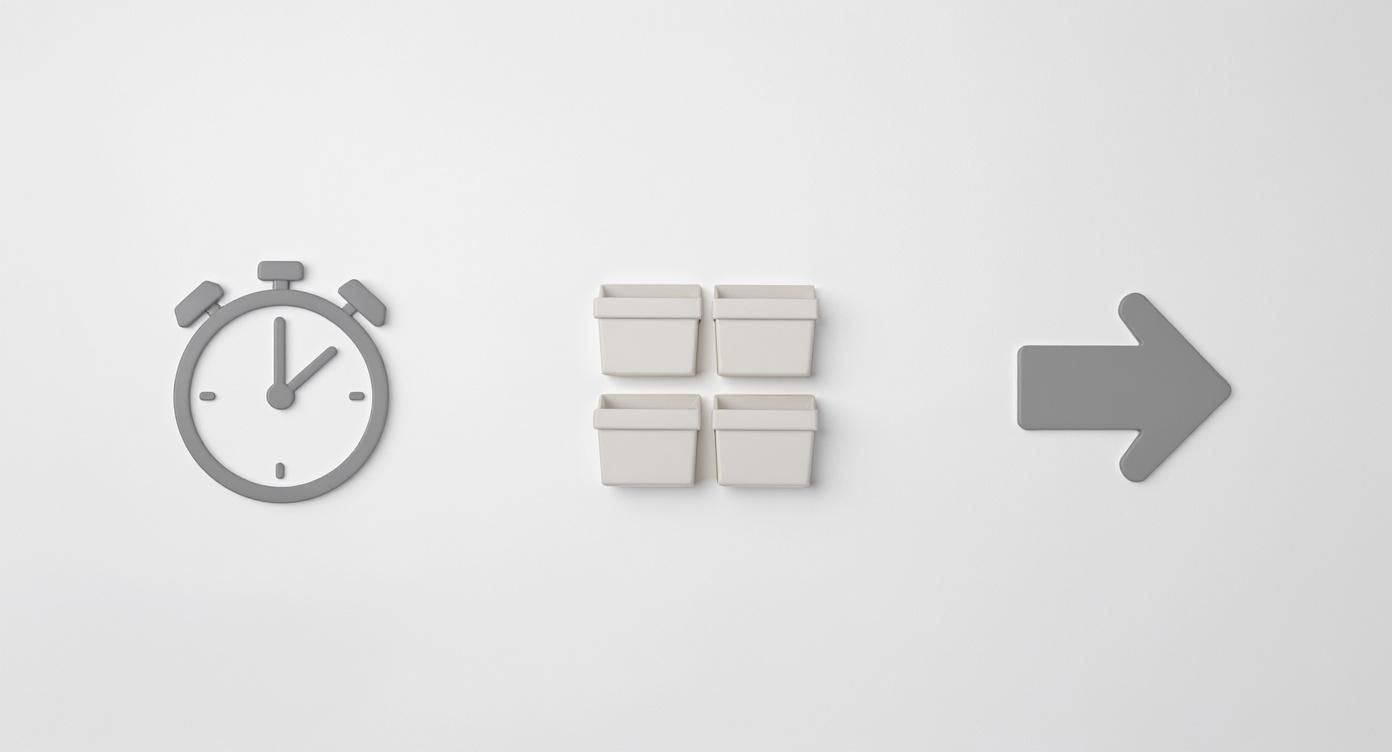 Infographic about how to declutter your home fast