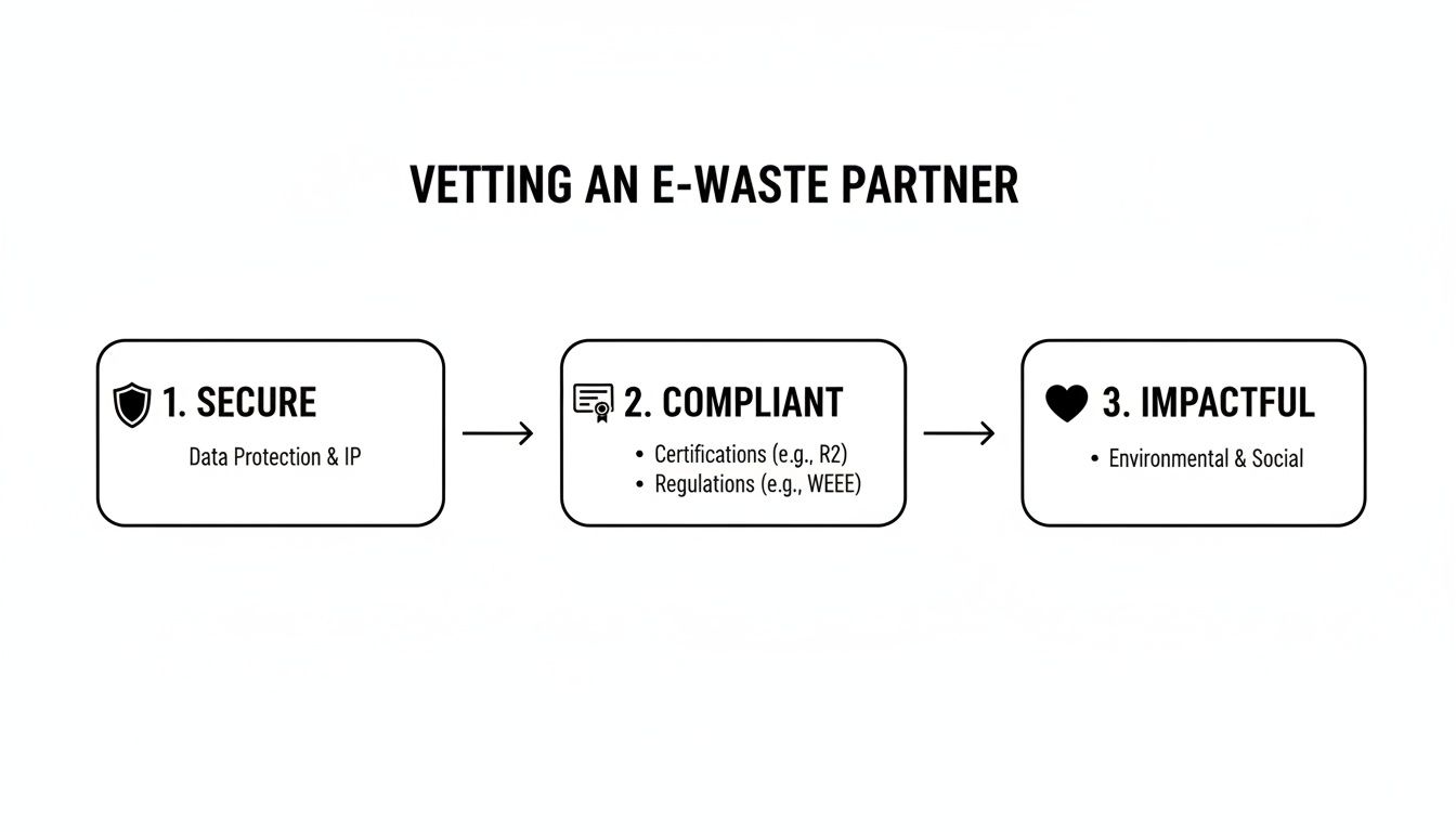 Choosing an Ewaste Recycling Center Your Business Can Trust, Green Atlanta 404-666-4633 Commercial Services