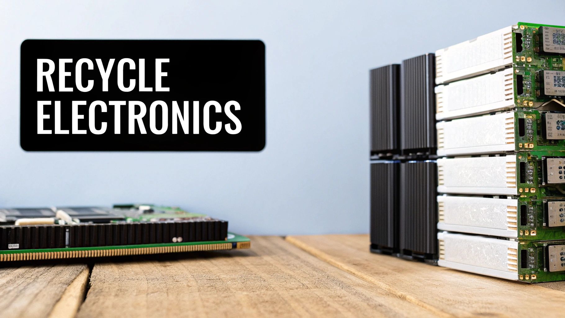 Recycle Through E-Waste Programs