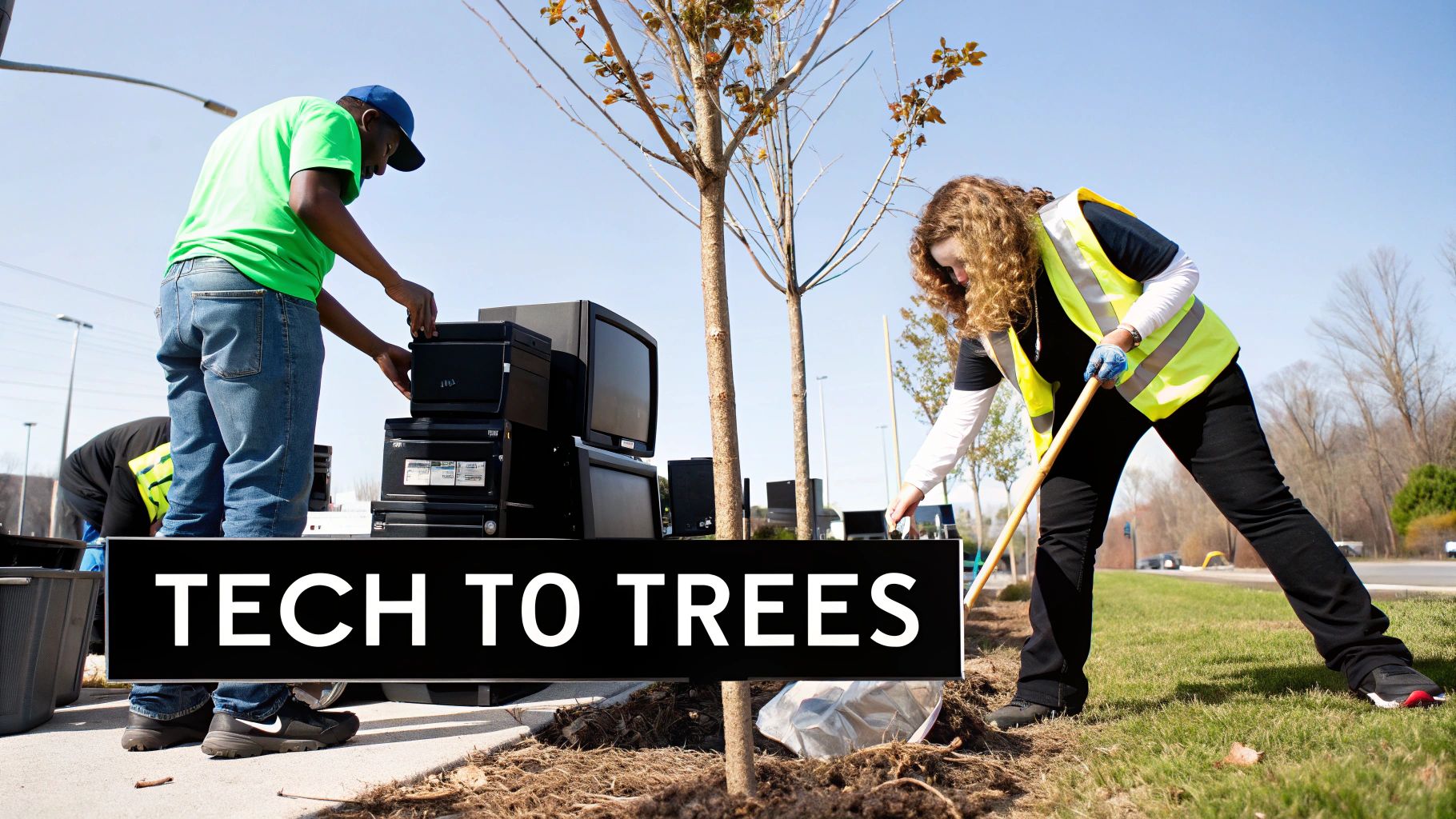 Atlanta Electronic Waste Recycling Services Guide, Green Atlanta 404-666-4633 Commercial Services