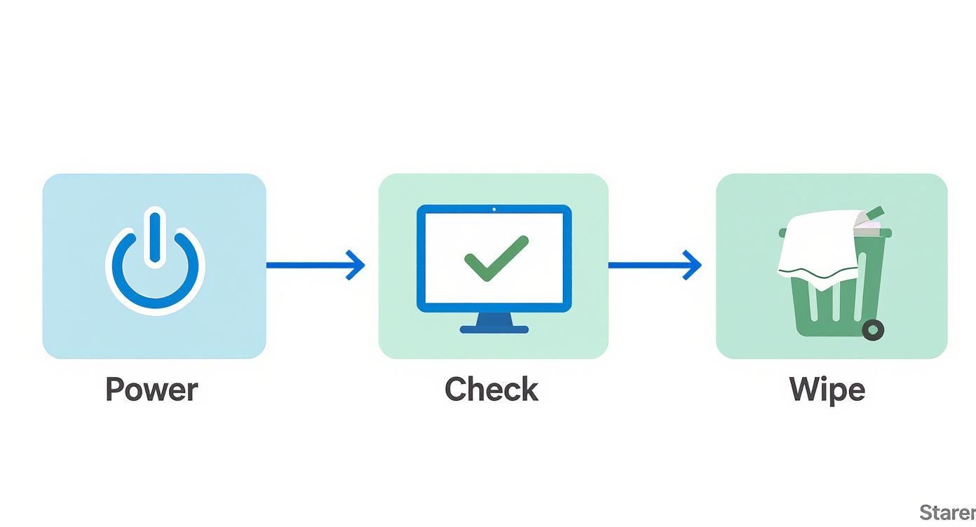 Infographic about donate a laptop