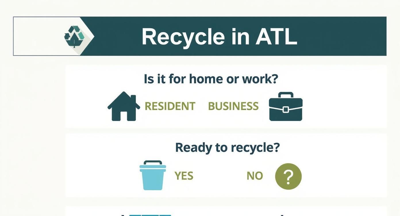 A Guide to Recycling in Atlanta, Green Atlanta 404-666-4633 Commercial Services 