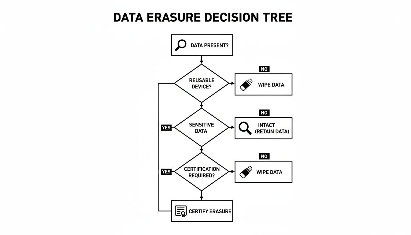 Infographic about donate an old computer