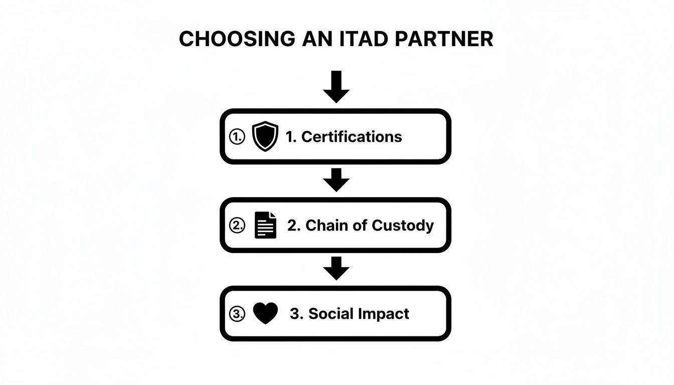 IT asset disposition Alpharetta GA – Secure, Responsible IT Asset Recovery, Green Atlanta 404-666-4633 Commercial Services
