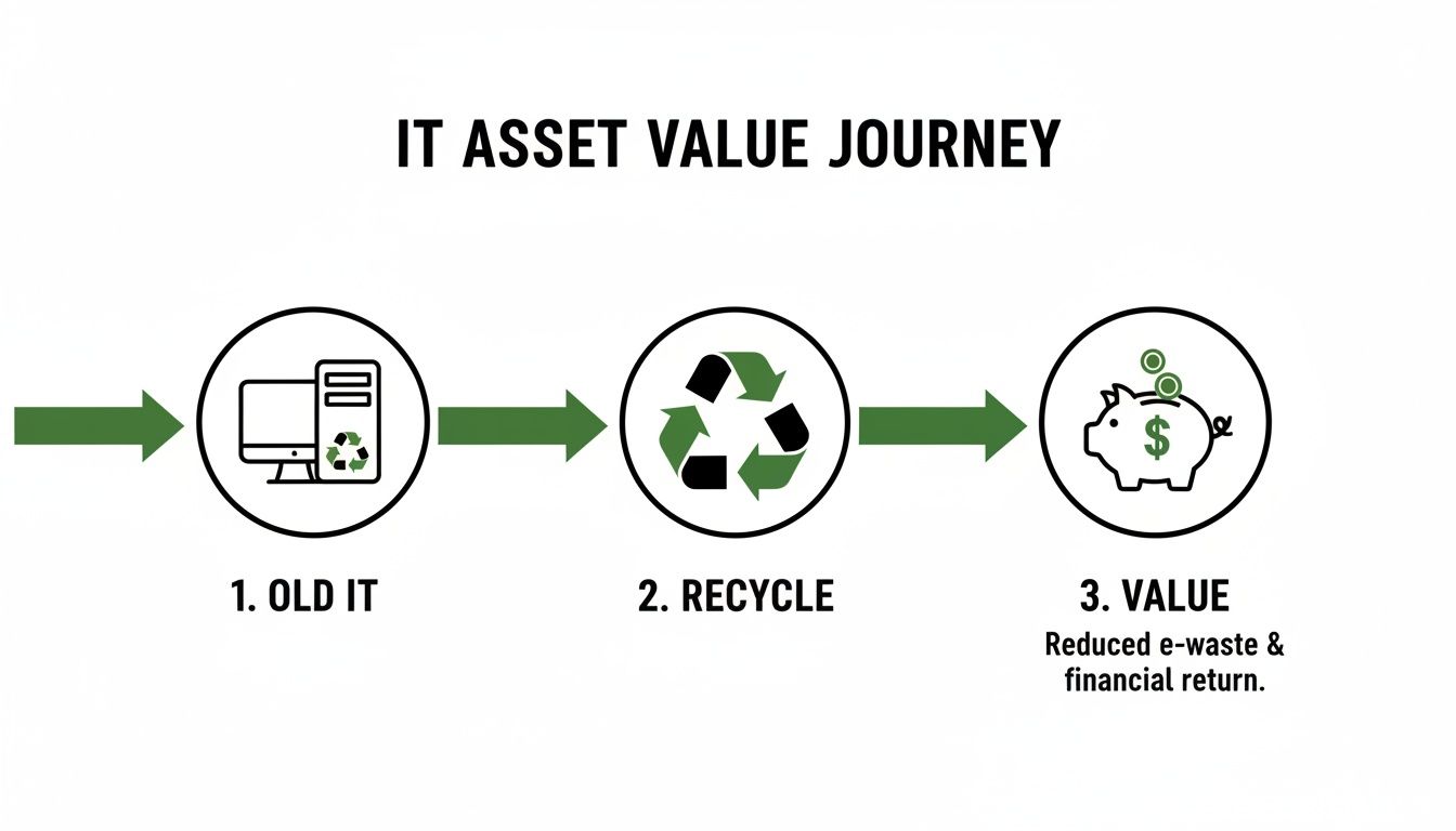 Secure E-Waste Recycling in Georgia for Commercial Businesses
