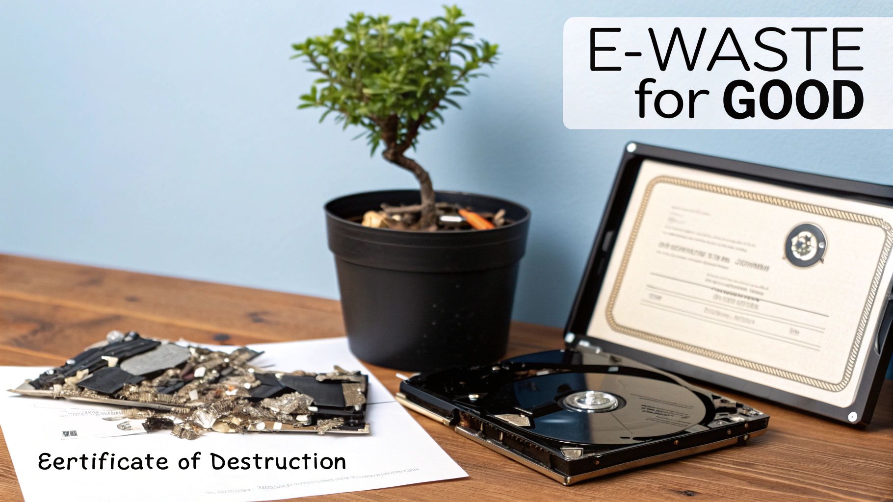 Hard Drive Destruction: A Guide to Secure Data Disposal & CSR Impact, Green Atlanta 404-666-4633 Commercial Services