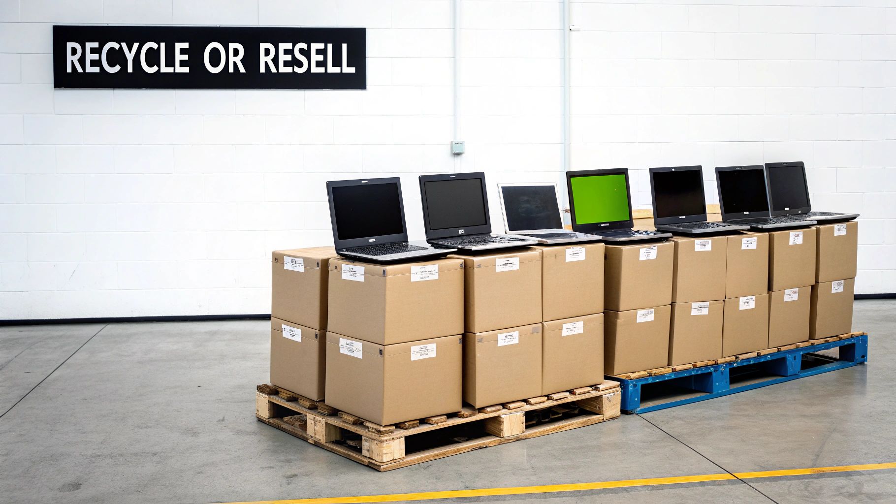 Secure Computer Disposal and Electronics Recycling Services for Businesses
