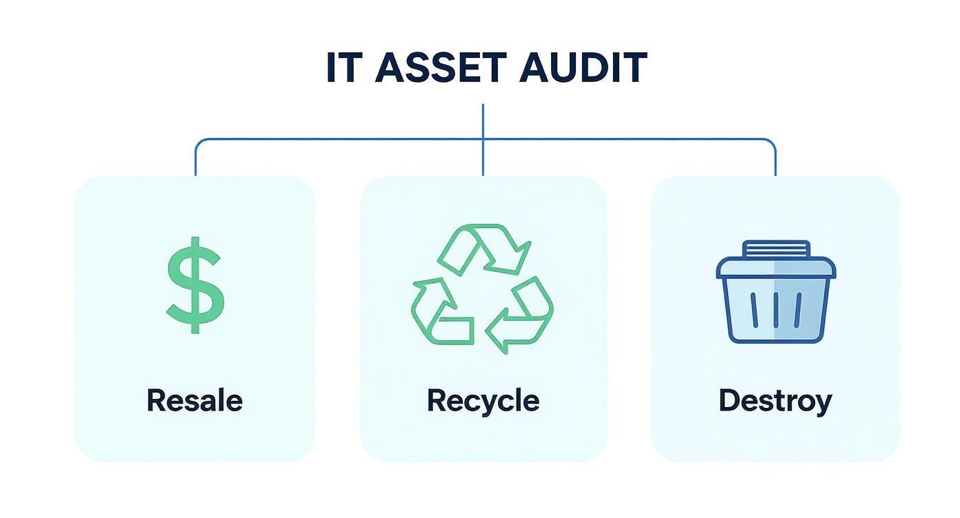 Infographic about disposing electronics near me