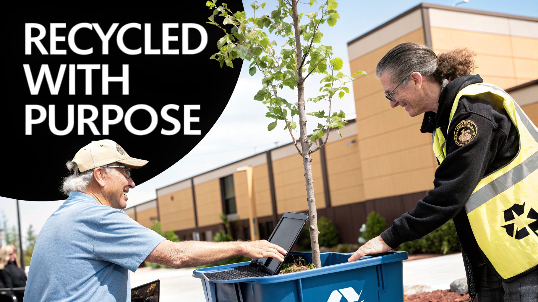 E-Waste Recycling Norcross That Backs Vets and Plants Trees, 404-666-4633