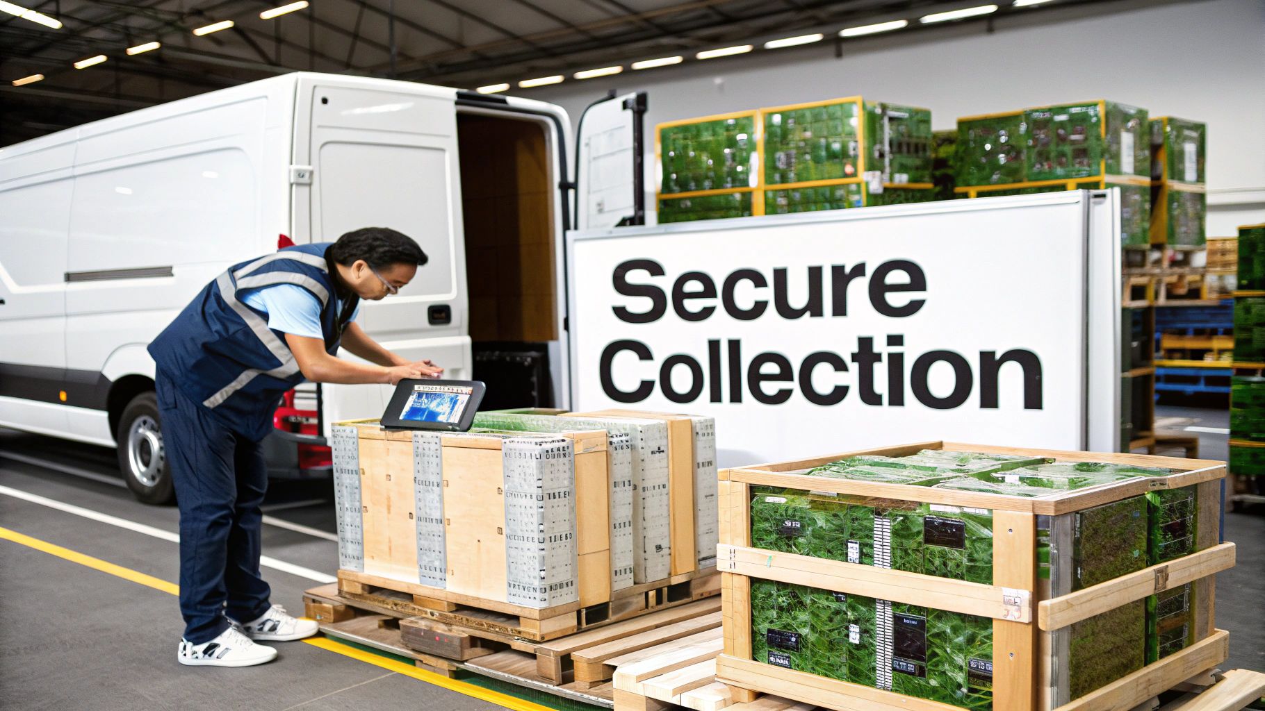 A close-up of a computer's intricate green circuit board, showing its complex network of electronic components and pathways.