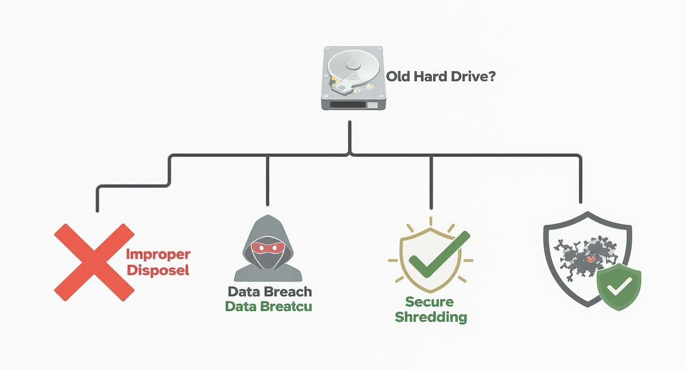 Hard Drive Shredding Service Near Me: Your Guide to Secure IT Asset Disposal for Businesses
