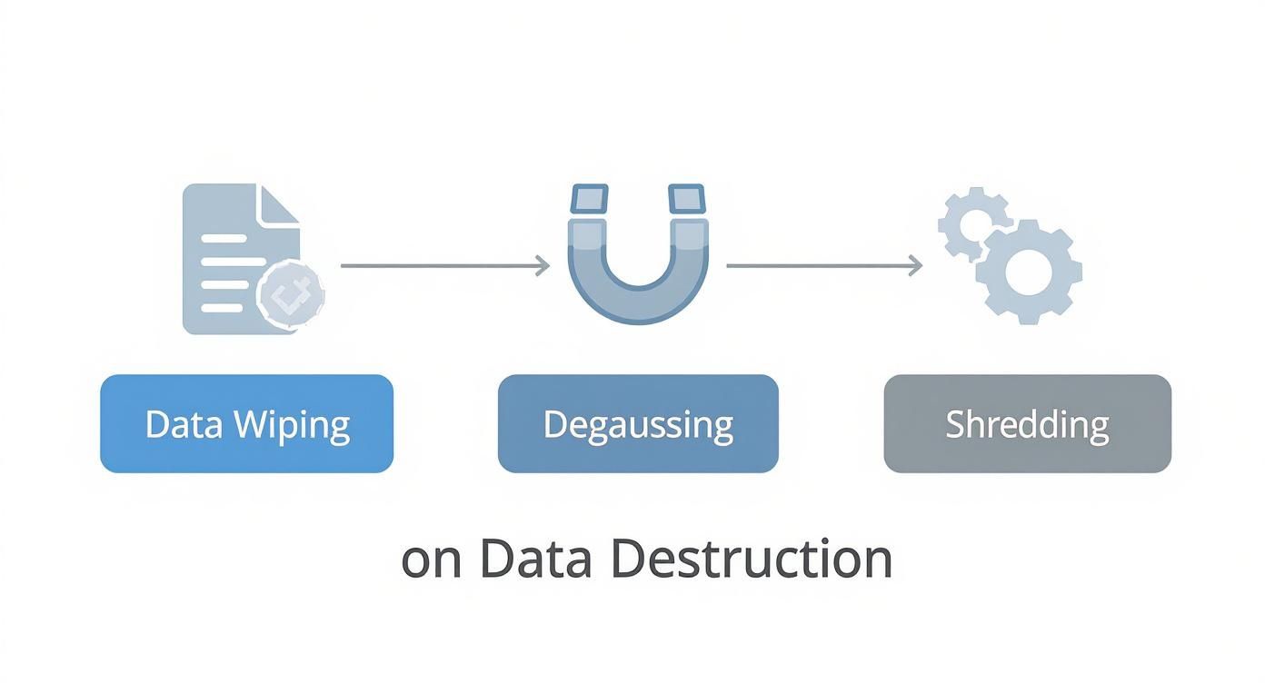 Infographic about computer disposal services near me
