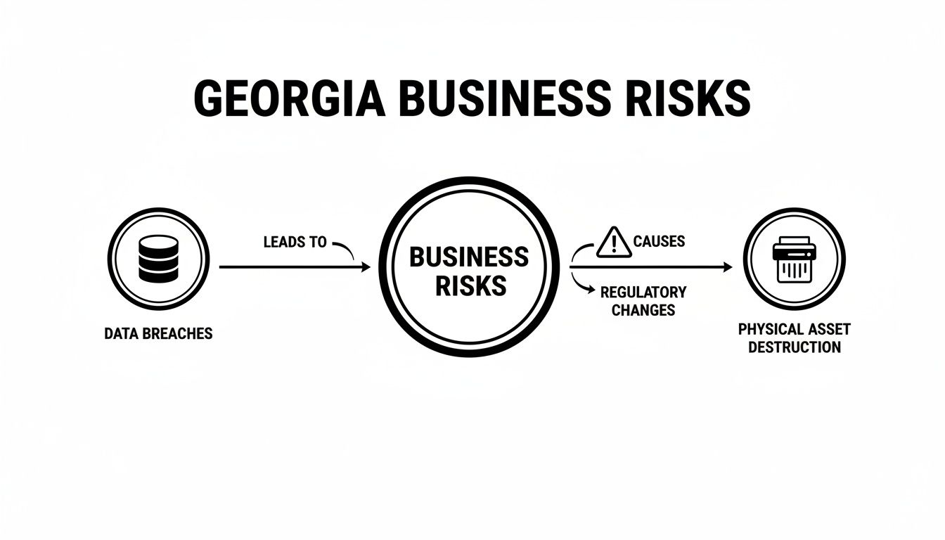 Secure Data Destruction Georgia: Your Guide to Corporate Compliance & Risk Management