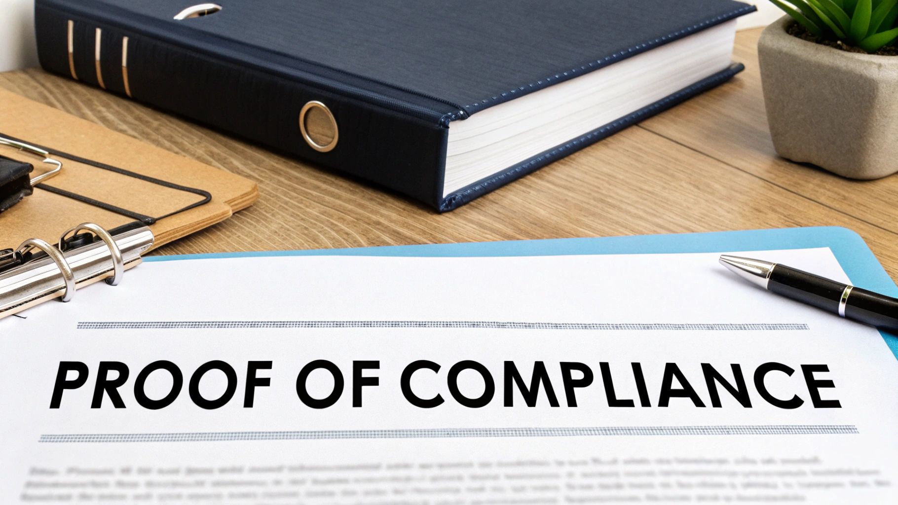 A professional securely handling IT equipment in a certified facility, symbolizing compliance and data security.