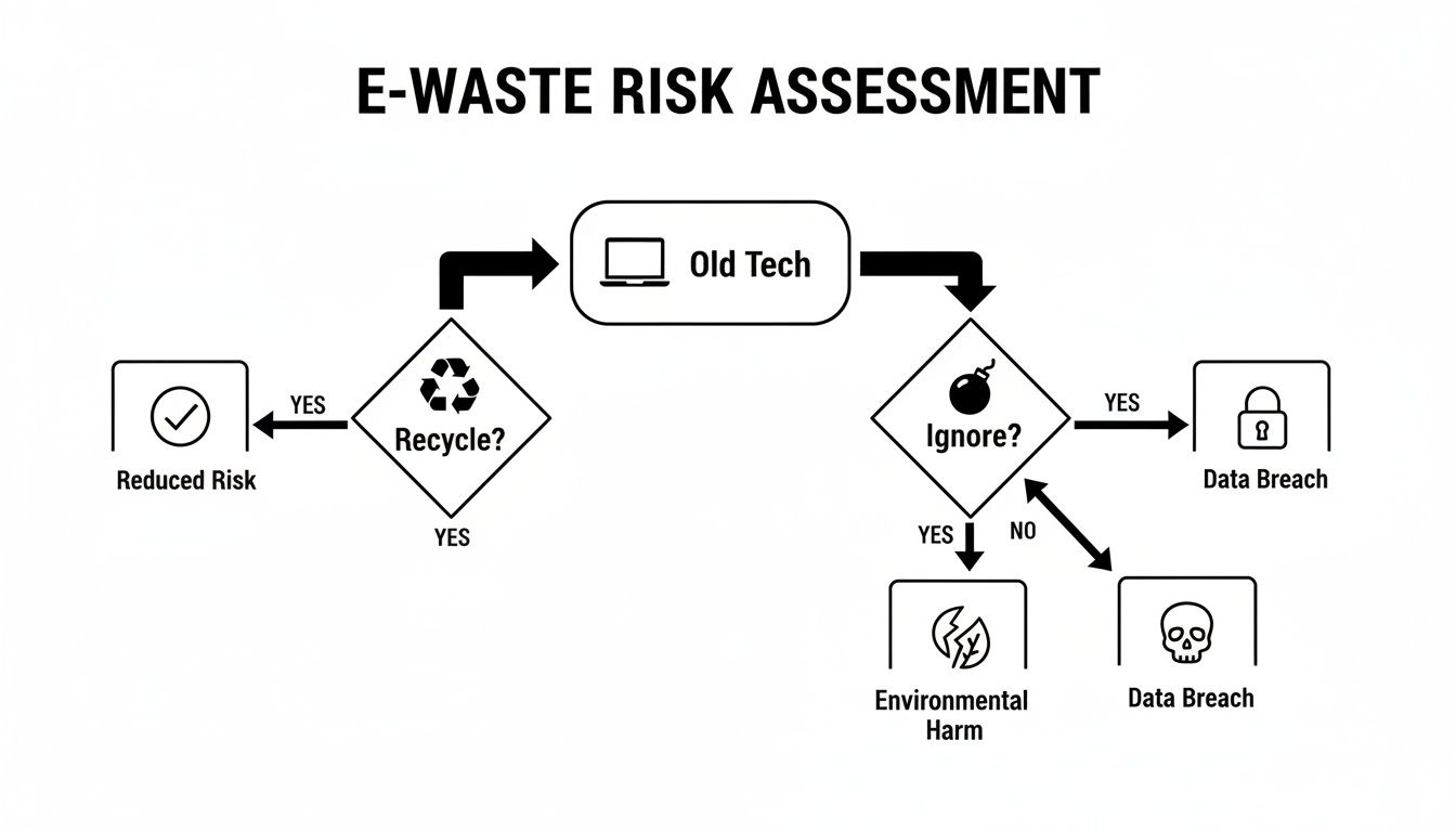 Secure E-Waste Recycling in Marietta: Turn Tech into Hope & Forests, Green Atlanta 404-666-4633 Commercial Services