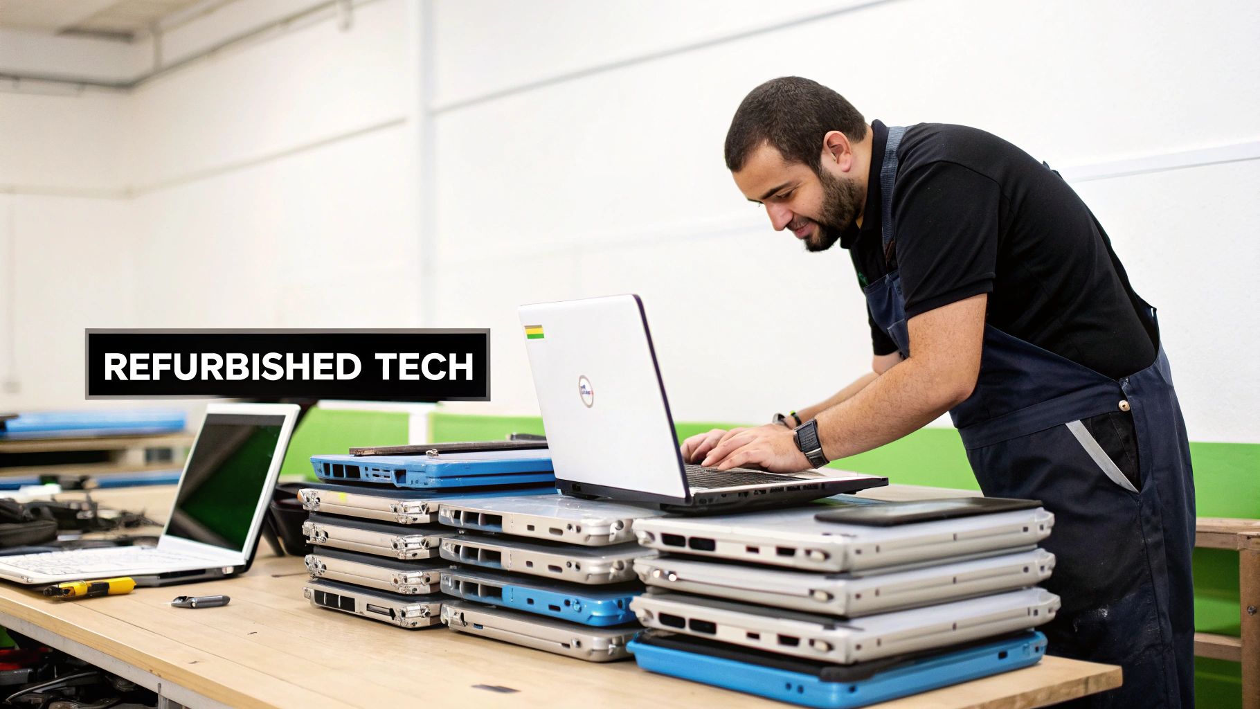 What happens to recycled electronics: From data destruction to reuse, Green Atlanta 404-666-4633 Commercial Services